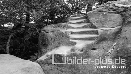 Sandstein Treppe